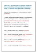 SVMO Exam &vert;&vert; Most Recent Exam 2026&vert;2027 Actual Complete Real &NewLine;Exam Questions And Correct Answers &lpar;Verified Answers&rpar; Already &NewLine;Graded A&plus; &vert; Guaranteed Success&excl; Newest Exam &vert; Just Released&excl;&excl;