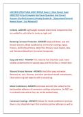 UNITIZED STRUCTURAL BODY REPAIR Exam &vert;&vert; Most Recent Exam &NewLine;2026&vert;2027 Actual Complete Real Exam Questions And Correct &NewLine;Answers &lpar;Verified Answers&rpar; Already Graded A&plus; &vert; Guaranteed Success&excl; &NewLine;Newest Exam &vert; Just Released&excl;&excl; 