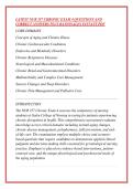 LATEST NUR 257 CHRONIC EXAM 4 QUESTIONS AND &NewLine;CORRECT ANSWERS PLUS RATIONALES INSTANT PDF  