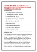 NSG 3500 MATERNAL HEALTH EXAM 1-4 &NewLine;QUESTIONS AND ANSWERS &vert; GALEN COLLEGE &NewLine;OF NURSING &vert; 2027 UPDATED