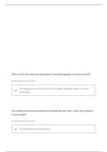 SOCY 1000 TEST 1 MC QUESTIONS WITH CORRECT ANSWERS