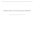 NUR 265 Exam 1 &vert; Questions and Correct Answers &lpar;Already Graded A&plus;&rpar; &vert; New Update 2026&sol;27 &vert; Galen College of Nursing&NewLine;