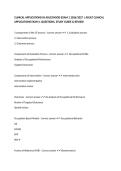 CLINICAL APPLICATIONS IN ADULTHOOD EXAM 1 2026&sol;2027 &vert; ADULT CLINICAL APPLICATIONS EXAM 1 QUESTIONS&comma; STUDY GUIDE & REVIEW