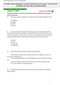 Ethical Obligations and Decision-Making in Accounting 6th Edition&colon; Complete Test Bank with Answers by Steven Mintz