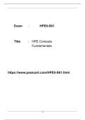 HPE0-S61 HPE Compute Fundamentals PDF Dumps