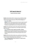 CSET Spanish Subtest IV Questions with Answers&vert; 2027 Updated
