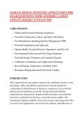 SASKATCHEWAN PESTICIDE APPLICATOR CORE &NewLine;EXAM QUESTIONS WITH ANSWERS &vert; LATEST &NewLine;UPDATE 2026&sol;2027 INSTANT PDF