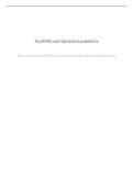 NUR 265 Exam 1&comma;2&comma;3 and 4 Bundle with complete solutions