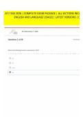 ATI TEAS 7 2026 Study Guide &vert; Reading&comma; Mathematics&comma; Science & English Language Usage &vert; Exam Questions&comma; Answers & Rationales &vert; Complete TEAS 7 Prep