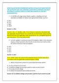 MASTER ELECTRICIAN EXAMINATION NEWEST EVALUATED EXAM PRACTICE &NewLine;100 QUESTIONS 2026-2027&vert;ORIGINAL QUESTIONS & ANSWERS &vert;DETAILED &NewLine;RATIONALES &vert;HINTED COMPLETE EXAM PREP GRADED A&plus;&ast;INSTANT &NewLine;DOWNLOAD PDF&ast; 