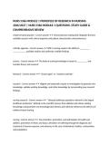 NURS 5366 MODULE 1 PRINCIPLES OF RESEARCH IN NURSING 2026&sol;2027 &vert; NURS 5366 MODULE 1 QUESTIONS&comma; STUDY GUIDE & COMPREHENSIVE REVIEW