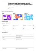OLERE Study Guide Latest Updates&comma; EXAM - 2026 &lpar;Questions &plus; Answers&rpar; Study Guide&comma; Practice Questions&comma; Solutions&comma; Answers