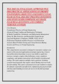 WGU D685 OA FINAL EXAM &sol; APPROVED WGU &NewLine;D685 PRACTICAL APPLICATIONS OF PROMPT &NewLine;ENGINEERING OBJECTIVE ASSESSMENT FINAL &NewLine;EXAM ACTUAL 2026 &sol;2027 PRACTICE QUESTIONS &NewLine;AND STUDY GUIDE COMPLETE ACCURATE &NewLine;EXAM REAL QUESTIONS AND CORRECT &NewLine;VERIFIED ANSWERS