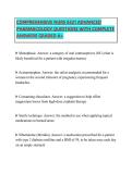 NURS 6521 Advanced Pharmacology Comprehensive Study Bundle &lpar;2026&sol;2027&rpar;