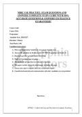 WERS&vert; COMPLETE STUDY GUIDE WITH 100&percnt; ACCURATE QUESTIONS & ANSWERS&excl; EXCELLENCE GUARANTEED&excl;