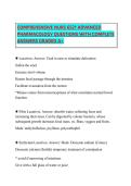 NURS 6521 Advanced Pharmacology Comprehensive Study Bundle &lpar;2026&sol;2027&rpar;