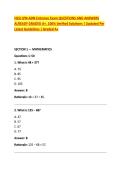 HESI LPN-ADN Entrance Exam QUESTIONS AND ANSWERS &NewLine;ALREADY GRADED A&plus;&period; 100&percnt; Verified Solutions &vert; Updated Per &NewLine;Latest Guidelines &vert; Graded A&plus; 