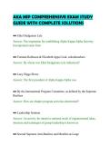 AKA MIP COMPREHENSIVE EXAM STUDY&NewLine;GUIDE WITH COMPLETE SOLUTIONS