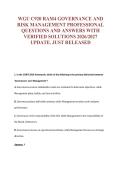 WGU C920 EXAM Bundle &vert; Update Questions with complete and Verified solutions&period;