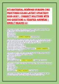 ATI Maternal Newborn OB Proctored Exam 2026 &vert; 300 Q&A