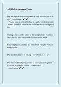 ATI Clinical Judgment Process 2026 &ndash; Nursing Clinical Judgment & NGN Study Guide
