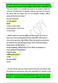 FM 2919 Practice Exam Questions and Answers 