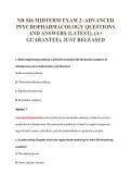 NR 546 MIDTERM EXAM 2&colon; ADVANCED&NewLine;PSYCHOPHARMACOLOGY QUESTIONS&NewLine;AND ANSWERS &lpar;LATEST&rpar;&comma; &lpar;A&plus;&NewLine;GUARANTEE&rpar;&period; JUST RELEASED