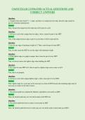 CS6515 EXAM 2 UPDATED ACTUAL QUESTIONS AND&NewLine;CORRECT ANSWERS