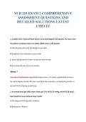 NUR 210&sol;NUR210 EXAM BUNDLE QUESTIONS WITH VERIFIED ANSWERS