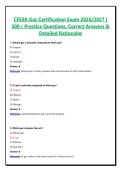 CFESA Gas Certification Exam 2026&sol;2027 &vert; 300&plus; Practice Questions&comma; Correct Answers & Detailed Rationales
