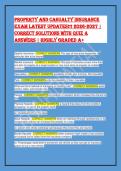Property & Casualty Insurance Exam 2026 &vert; Practice Q&A