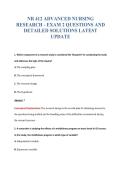 NR 412 EXAM BUNDLE QUESTIONS WITH VERIFIED ANSWERS