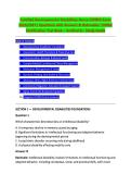 Certified Developmental Disabilities Nurse &lpar;CDDN&rpar; Exam &NewLine;2026&sol;2027 &vert; Questions with Answers & Rationales &vert; DDNA &NewLine;Certification Test Bank &ndash; Verified A&plus; Study Guide