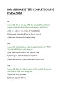 DMV VIETNAMESE TESTS COMPLETE COURSE&NewLine;REVIEW GUIDE&NewLine;