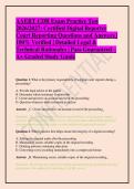 AAERT CDR Exam Practice Test Court Reporting 2026&sol;2027 &ndash; Questions and Answers &vert; 100&percnt; Verified