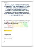 Evolve HESI Medical Surgical Exam Next Gen NGN Vault &lpar;Latest 2026&rpar; &vert; 370 Unique Q&As & Complete Clinical Rationales
