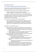 Aantekeningen Internationale Economie &vert; KU Leuven &vert; 2026&sol;27