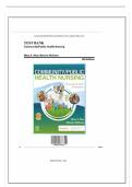 Test Bank for Community&sol;Public Health Nursing&comma; 8th Edition by Mary A&period; Nies and Melanie McEwen &vert;&vert; ISBN&colon; 9780323831857 &vert;&vert; Verified & Recently Updated Version &lbrace;JUST RELEASED&rcub;