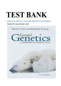 Test Bank for Essential Genetics&colon; A Genomics Perspective by Daniel L&period; Hartl and &lpar;Late&rpar; Elizabeth W&period; Jones