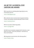 AKA MIP TEST 2 68 ESSENTIAL STUDY&NewLine;QUESTIONS AND ANSWERS&NewLine;