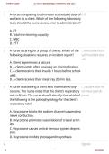 ATI RN Pharmacology Proctored Exam 2026&sol;2027 Latest Update &vert; Verified Questions & Answers &vert; Nursing Exam Prep