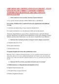 AHIP MEDICARE CERTIFICATION EXAM 2026&sol;2027 &ndash; EXAM &NewLine;QUESTIONS AND CORRECT ANSWERS &lpar;VERIFIED &NewLine;ANSWERS&rpar; PLUS RATIONALE &vert; 2027 Q&A &vert; INSTANT &NewLine;DOWNLOAD PDF