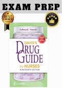 Davis's Drug Guide for Nurses&comma; 19th Edition - Exam Preparation Test Bank