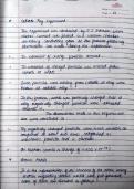 Class notes Science 