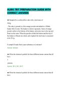 ALEKS TEST PREPARATION GUIDE WITH&NewLine;CORRECT ANSWERS