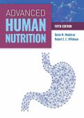 Test bank for Advanced Human Nutrition Fifth Edition Denis M Medeiros