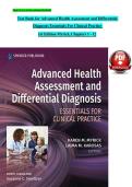 Test Bank for Advanced Health Assessment and Differential Diagnosis&colon; Essentials for Clinical Practice 1st Edition by Karen Myrick & Laima Karosas