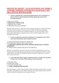 HESI EXIT RN 2026&sol;2027 &ndash; EXAM QUESTIONS AND CORRECT &NewLine;ANSWERS &lpar;VERIFIED ANSWERS&rpar; PLUS RATIONALE &vert; 2027 &NewLine;Q&A &vert; INSTANT DOWNLOAD PDF