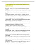 ALU 202 CHAPTER 13 EXAM QUESTIONS WITH VERIFIED ANSWERS LATEST UPDATE 2026