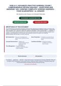 NUR 6111 ADVANCED PRACTICE NURSING I EXAM 2&NewLine;COMPREHENSIVE REVIEW 2026&sol;2027 - QUESTIONS AND&NewLine;ANSWERS 100&percnt; VERIFIED COMPLETE VERIFIED ANSWERS &NewLine;PASS GUARANTEED - A&plus; GRADED